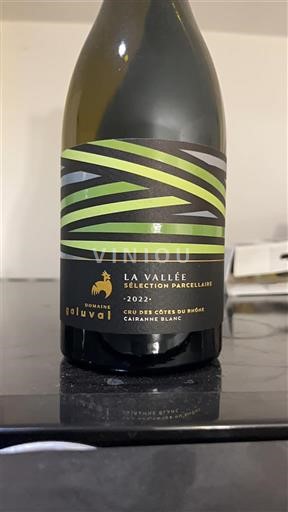 Rona dolina Cairanne Domaine Galéval La Vallée Sélection Parcellaire 2022