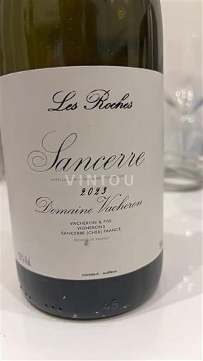 Loiredalen Sancerre Domaine Vacheron Les Roches 2023
