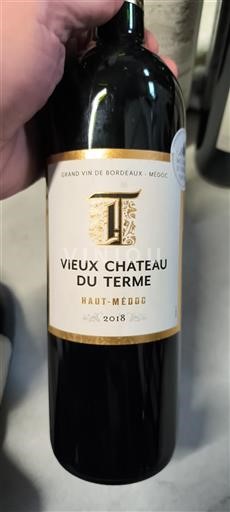 Wines Rouge sec Château Vieux Château du Terme 2018 France Bordeaux Haut-Médoc AOC