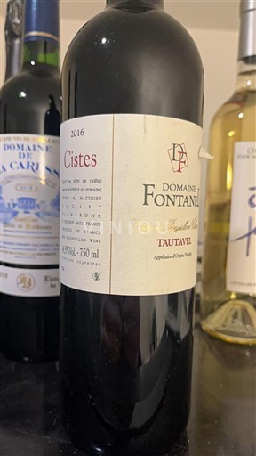 Roussillon Côtes-du-roussillon-villages Domaine Fontanel Cistes 2016
