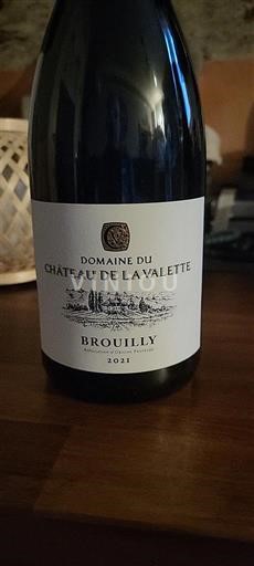 Beaujolais Brouilly Domaine Château de La Valette 2021