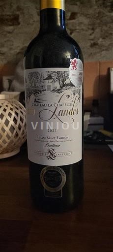 Bordeaux Lussac-saint-émilion Château La Chapelle Landes 2021
