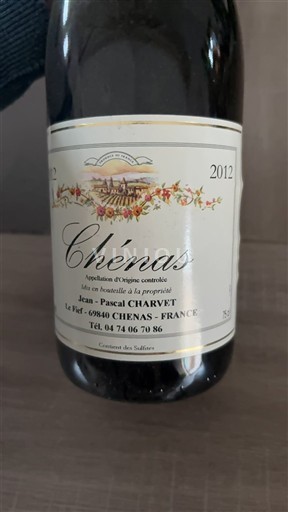 Beaujolais Chénas Jean-Pascal Charvet 2012