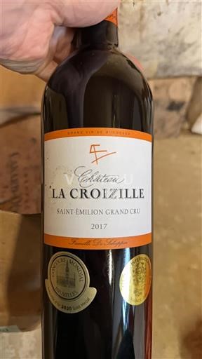 Bordeaux Saint-Émilion Grand Cru Grand Cru Château La Croizille 2017