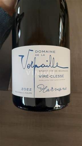 Borgoña Viré-clessé Domaine La Verpaille Harmonie 2022