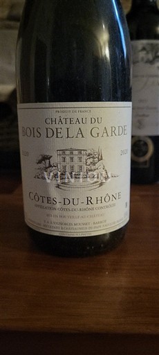 Rona dolina Côtes-du-Rhône Château Bois de la Garde 2020