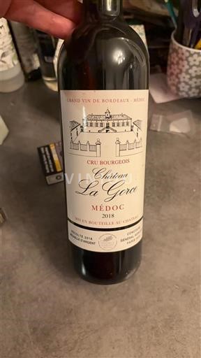 Bordeaux Médoc Château La Gorce 2018