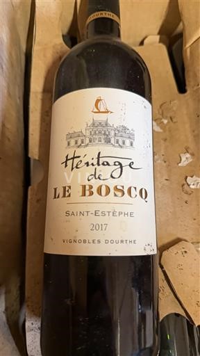 Bordeaux Saint-Estèphe Le Boscq Héritage 2017