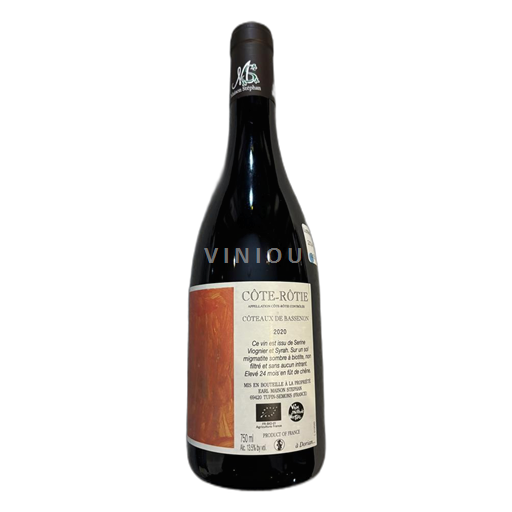 Rhône-dalen Côte-rôtie Maison Stephan Côte-Rôtie Côteaux de Bassenon 2020