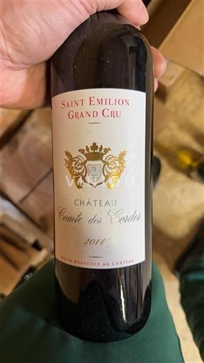 Bordeaux Saint-Émilion Grand Cru Grand Cru Château Comte des Cordes 2014