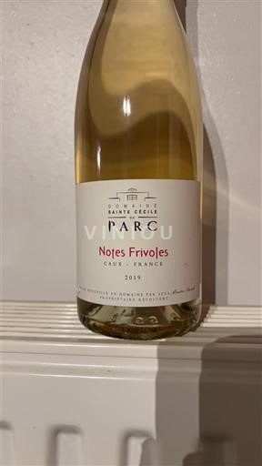 Linguadoca e Rossiglione Caux Domaine Sainte Cécile du Parc Notes Frivoles 2019