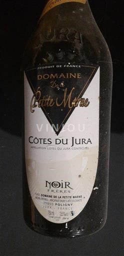 Jura Côtes-du-Jura Domaine La Petite Marne Noir 2016