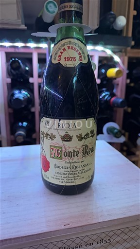 La Rioja Rioja Bodegas Riojanas Monte Real Gran Reserva 1975