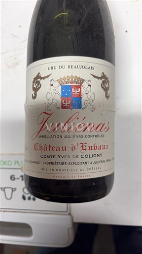 Vinos Rouge sec Château Enbaux Non millésimé Francia Beaujolais Juliénas AOC