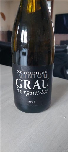 Baden Schneider Grau Burgunder 2016