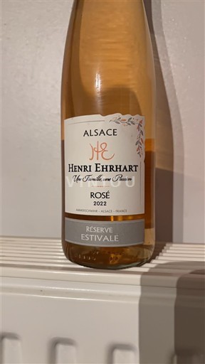 Alsace Henri Ehrhart Réserve Estivale 2022