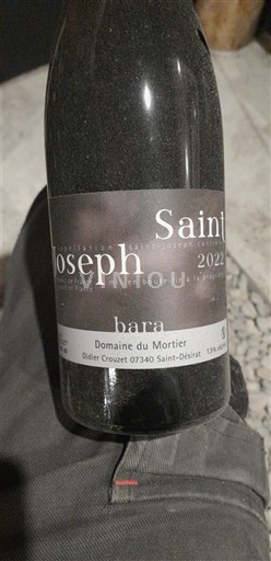 Rhône-dalen Saint-Joseph Domaine Mortier bara 2022