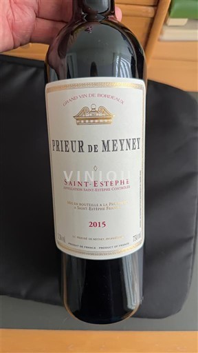 Bordeaux Saint-Estèphe Prieur de Meyney 2015