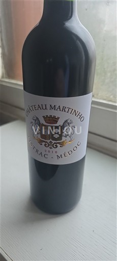 Bordeaux Listrac-Médoc Château Martinho 2010