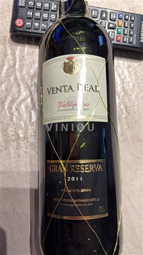 Castilla-La Mancha Valdepeñas Venta Real Gran Reserva 2011