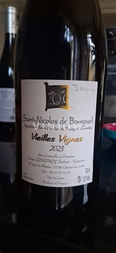 Loire-dalen Saint-Nicolas-De-Bourgueil Domaine Jacquy Vieilles Vignes 2023