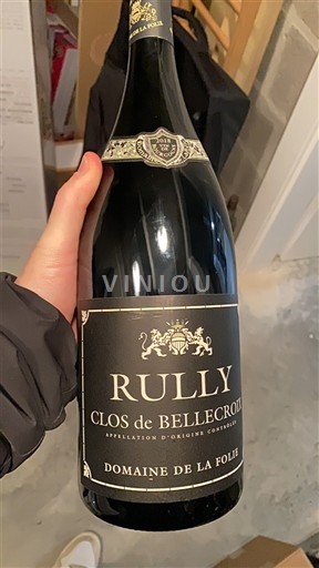 Borgogna Rully Domaine La Folie Clos de Bellecroix Senza annata