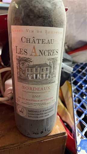 Bordeaux Château Les Ancres 2005