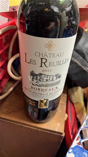 Burdeos Bordeaux Château Les Reuilles 2011
