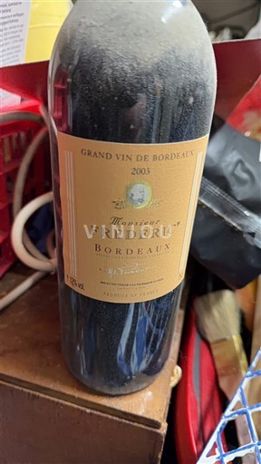 Burdeos Bordeaux Monsieur Frédéric 2003