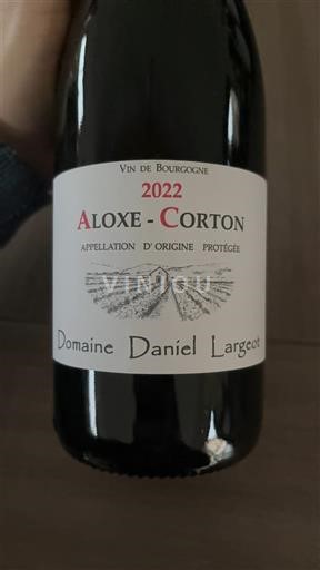 Bourgondië Aloxe-Corton Domaine Daniel Larget 2022
