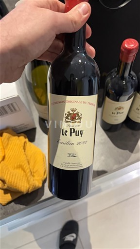 Bordeaux Francs Côtes de Bordeaux Château Le Puy 2022