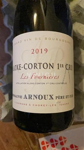 Burgundy Not Specified Premier Cru Domaine Arnoux Père et Fils Les Fournières 2019