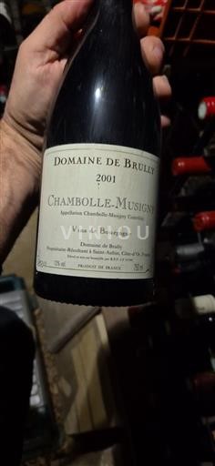 Borgonha Chambolle-Musigny Domaine Brully 2001
