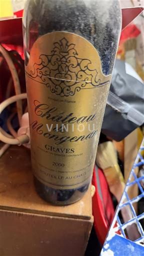 Wines Rouge sec Château Mongenan 2009 France Bordeaux Graves AOC