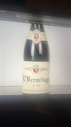 Рона долина Ермитаж Domaine Jean Louis Chave 2009