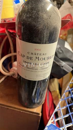 Bordeaux Saint-Émilion Grand Cru Classé Château Cap de Mourlin 2002