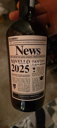 Abruzzo Đất Chieti Fantini News Novello 2025