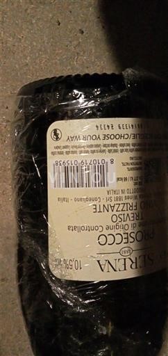 Sparkling Wines Blanc sec Serena Non millésimé Italy Wines of Veneto Prosecco DOC