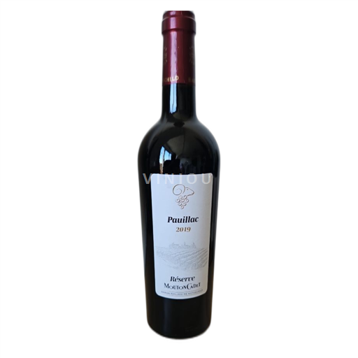 Bordeaux Pauillac Baron Philippe de Rothschild Réserve Mouton Cadet 2019