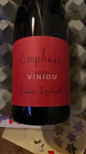 Burgundi Côte de Nuits -kylät Antoine Lienhardt Emphase 2020