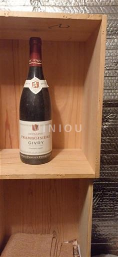 Burgundi Givry Domaine La Framboisière Champ Lalot 2014