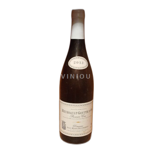 Bourgogne Meursault Premier Cru Jean-Marie BOUZEREAU Meursault Goutte d'Or 2013