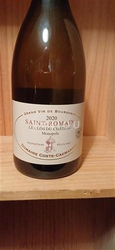 Burgundy Saint-Romain Coste-Caumartin Le Clos du Château 2020
