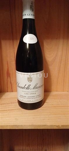 Borgonha Chambolle-Musigny Domaine Antonin Guyon Les Cras 2020
