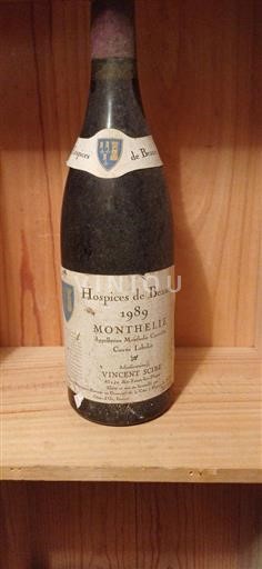 Burgundsko Monthélie Hospices de Beaune Lebelin 1989