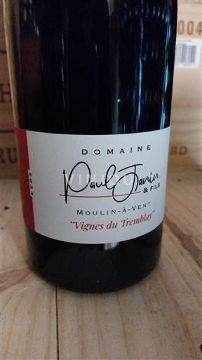 Beaujolais Moulin-à-vent Domaine Paul Janin & Fils Vignes du Tremblay 2023