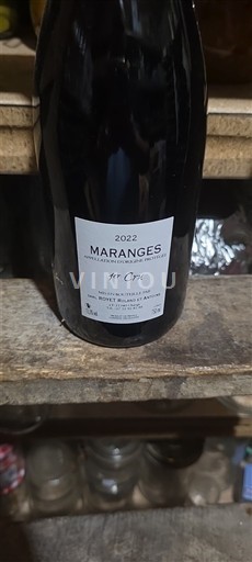 Burgundsko Maranges Premier Cru Mouton Naturellement 2022