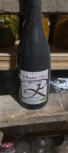 Víno Rouge sec Fût de Chêne Domaine Royet 2017 Francie Údolí Loiry Côtes d'Auvergne AOC