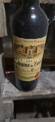 Bordeaux Lalande-de-pomerol Domaine Viaud 2012