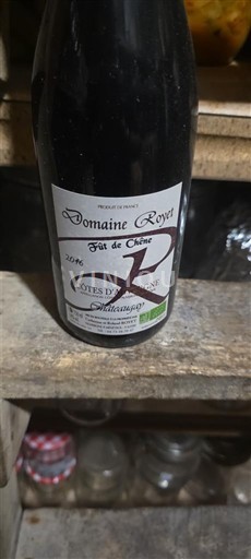 Údolí Loiry Côtes d'Auvergne Domaine Royet Fût de Chêne 2016